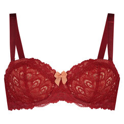 Voorgevormde strapless beugel bh Latrice, Rood