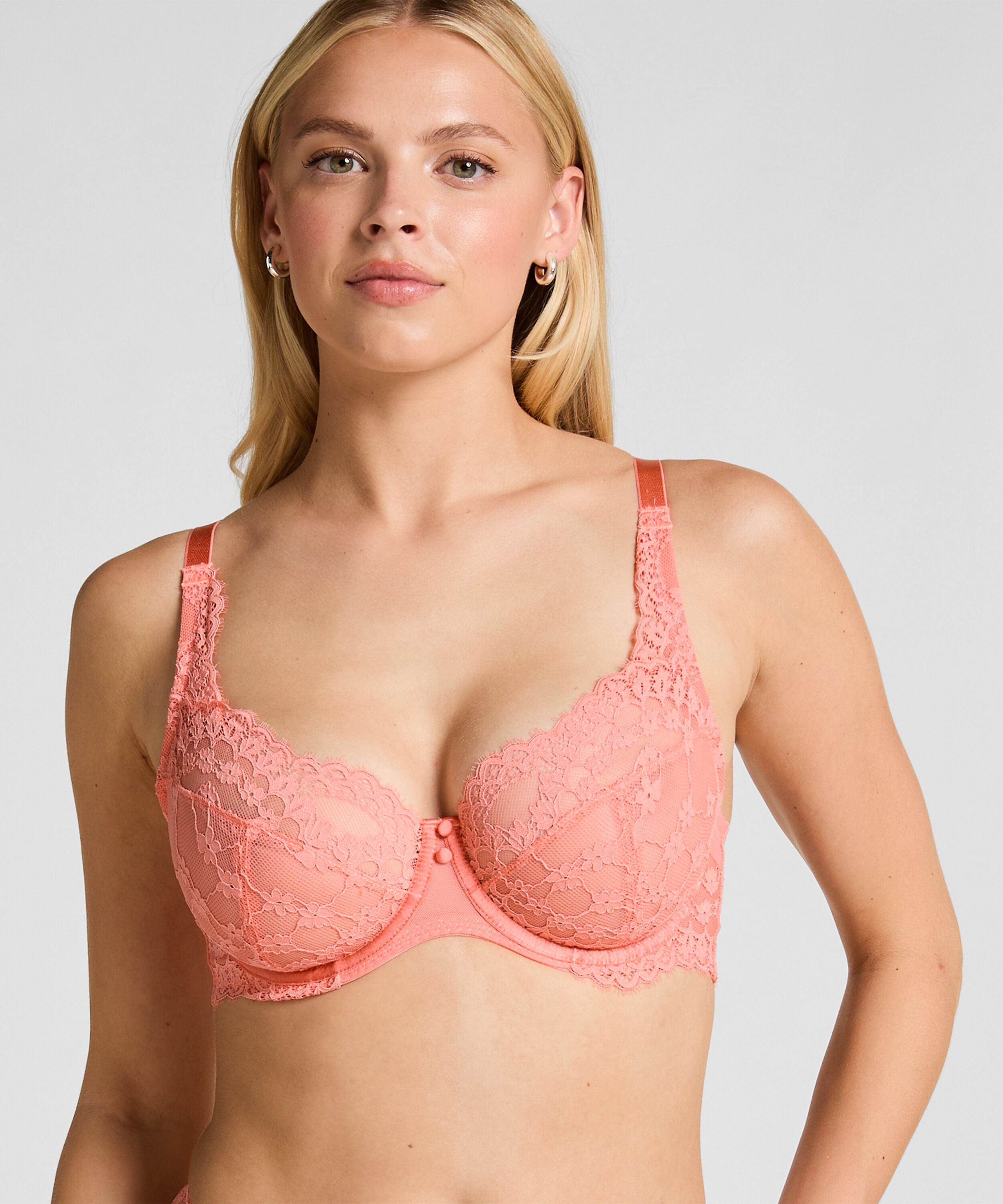 Niet-voorgevormde beugel bh Daisy, Roze
