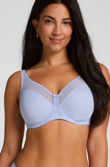 Hunkemöller Niet-voorgevormde minimizer beugel bh Nina Paars