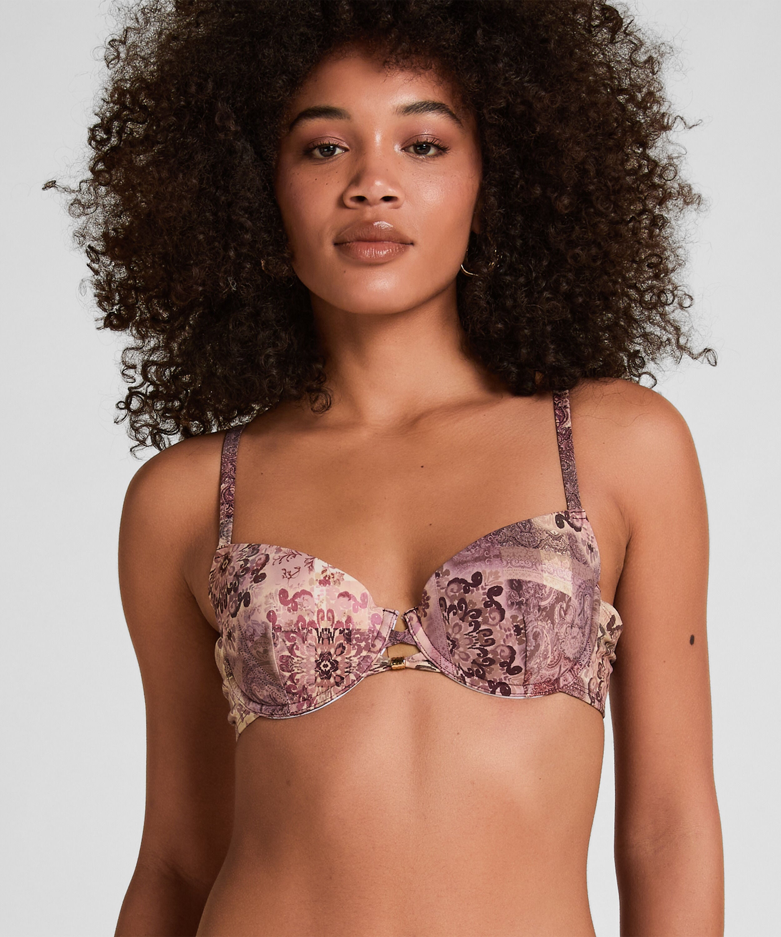 Voorgevormde Beugel Bikinitop Ibiza, Paars Voorgevormde Beugel Bikinitop Ibiza, Paars