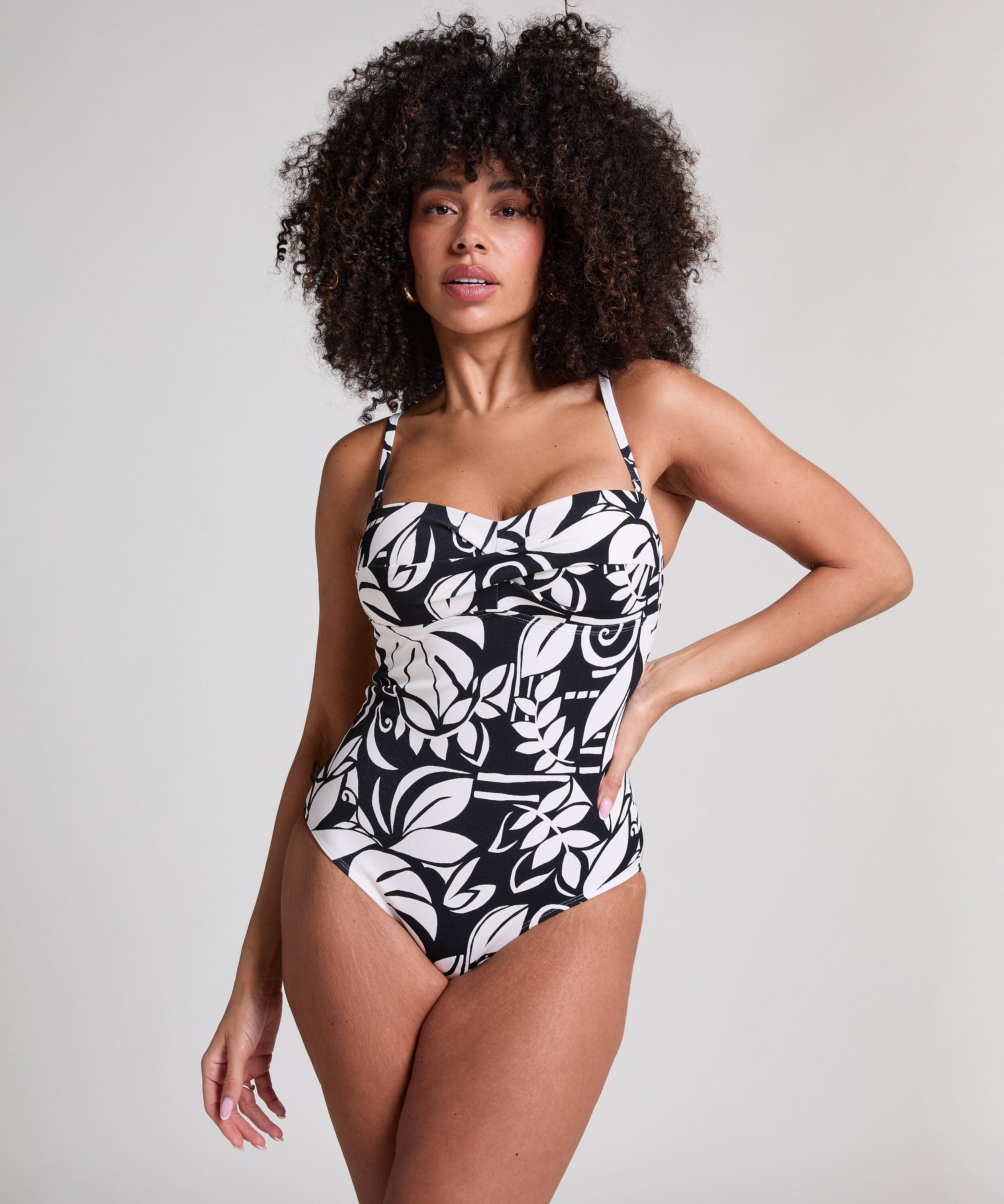 Bandeau badpak Mauritius, Zwart Bandeau badpak Mauritius, Zwart