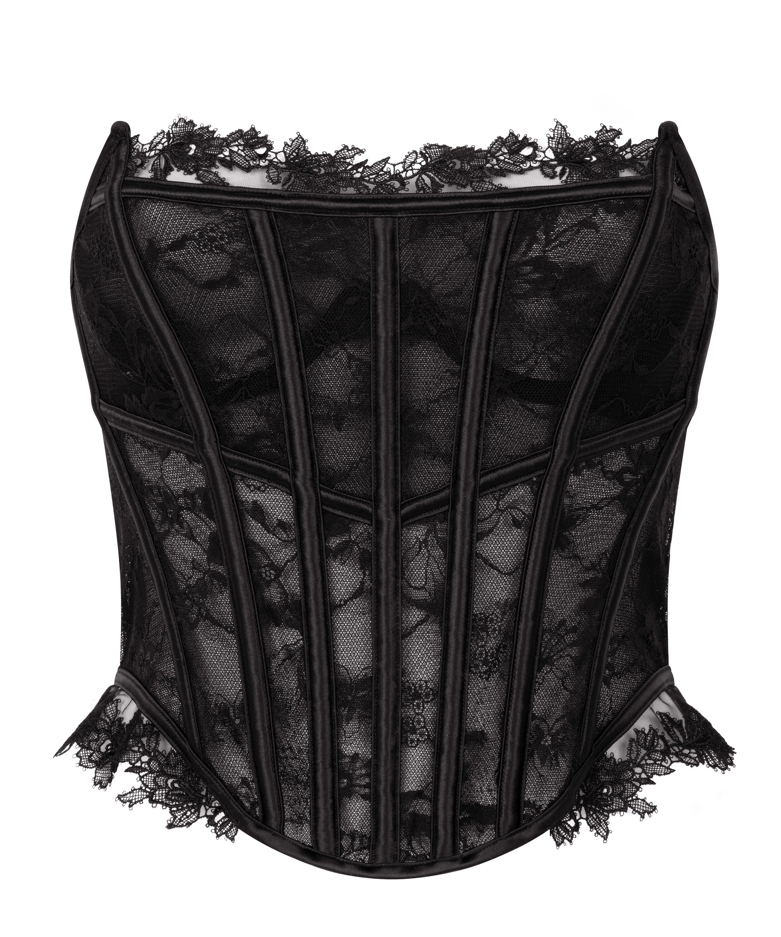 Bustier Julia - Zwart - Strapless Bh's - Hunkemöller