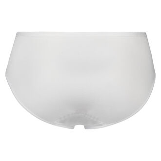 Superslip rio bikini katoen, Wit
