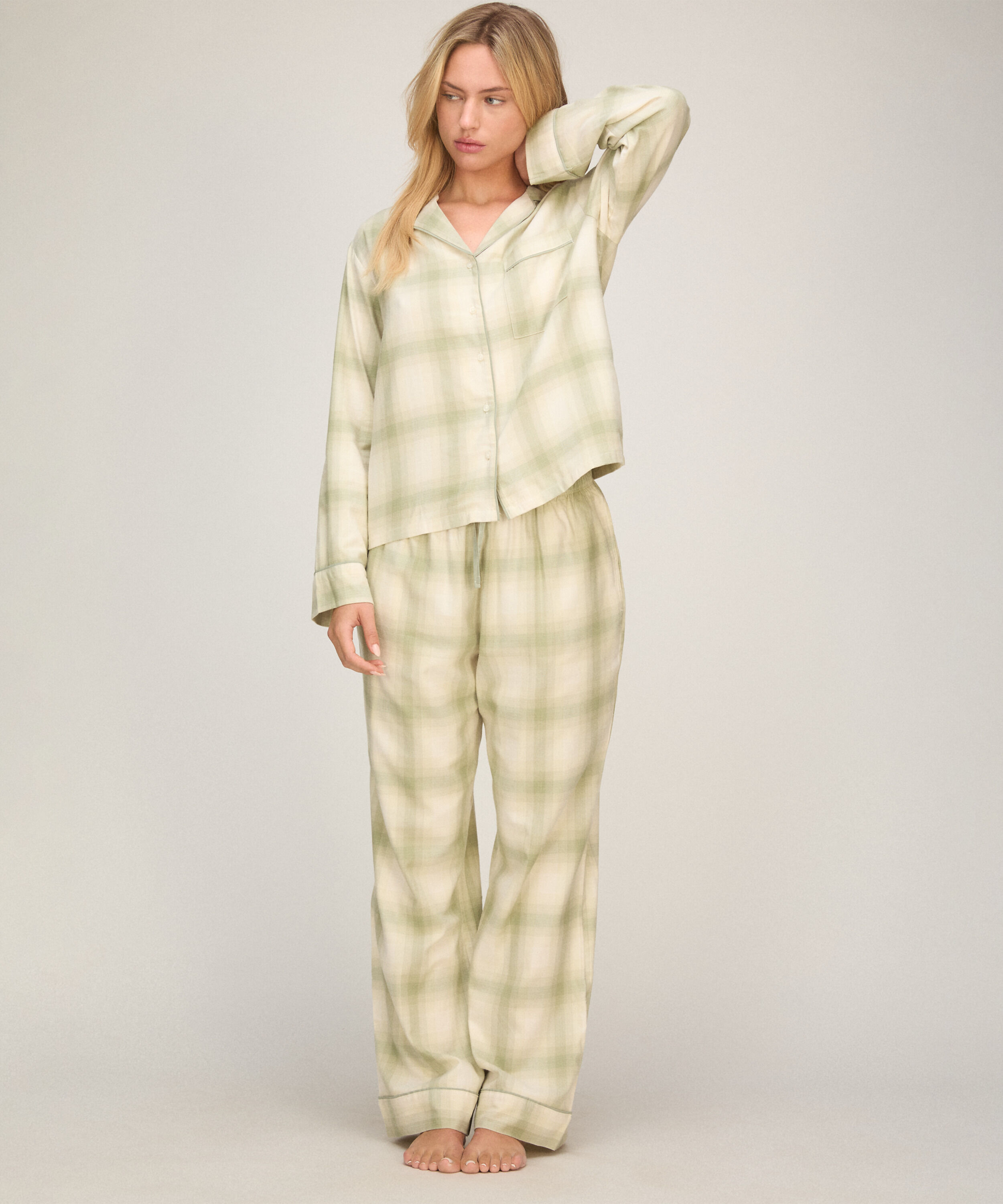 Broek Woven, Groen
