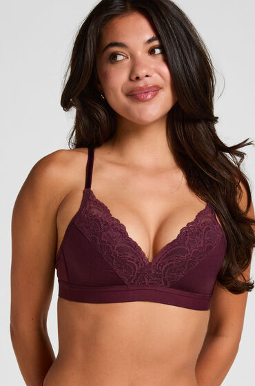 Hunkemöller Voorgevormde bh zonder beugel Sophie Paars
