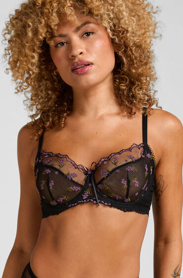 Hunkemöller Niet-Voorgevormde Beugel Bh Iris Zwart