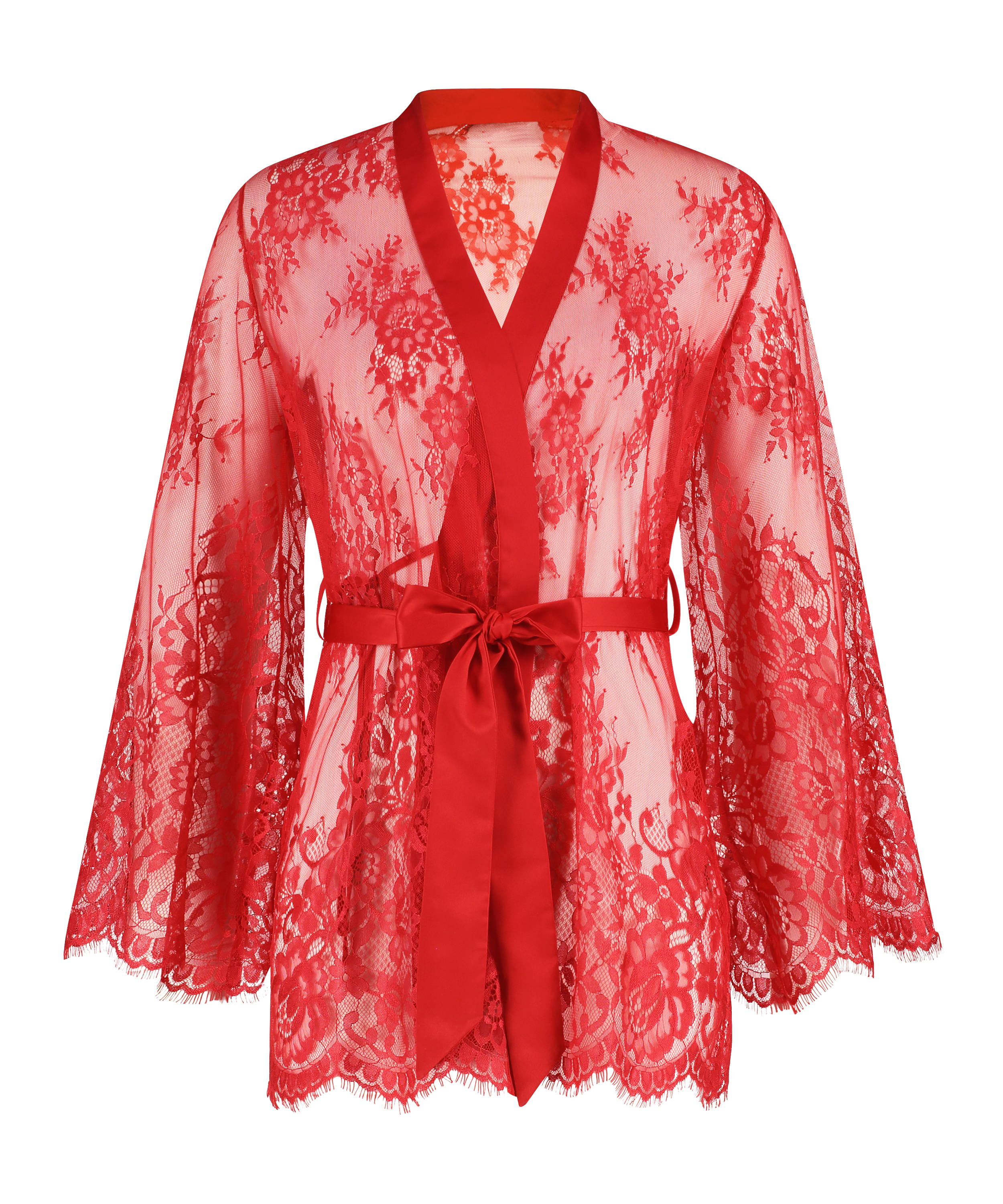 Kimono Lace Isabelle, Rood, main