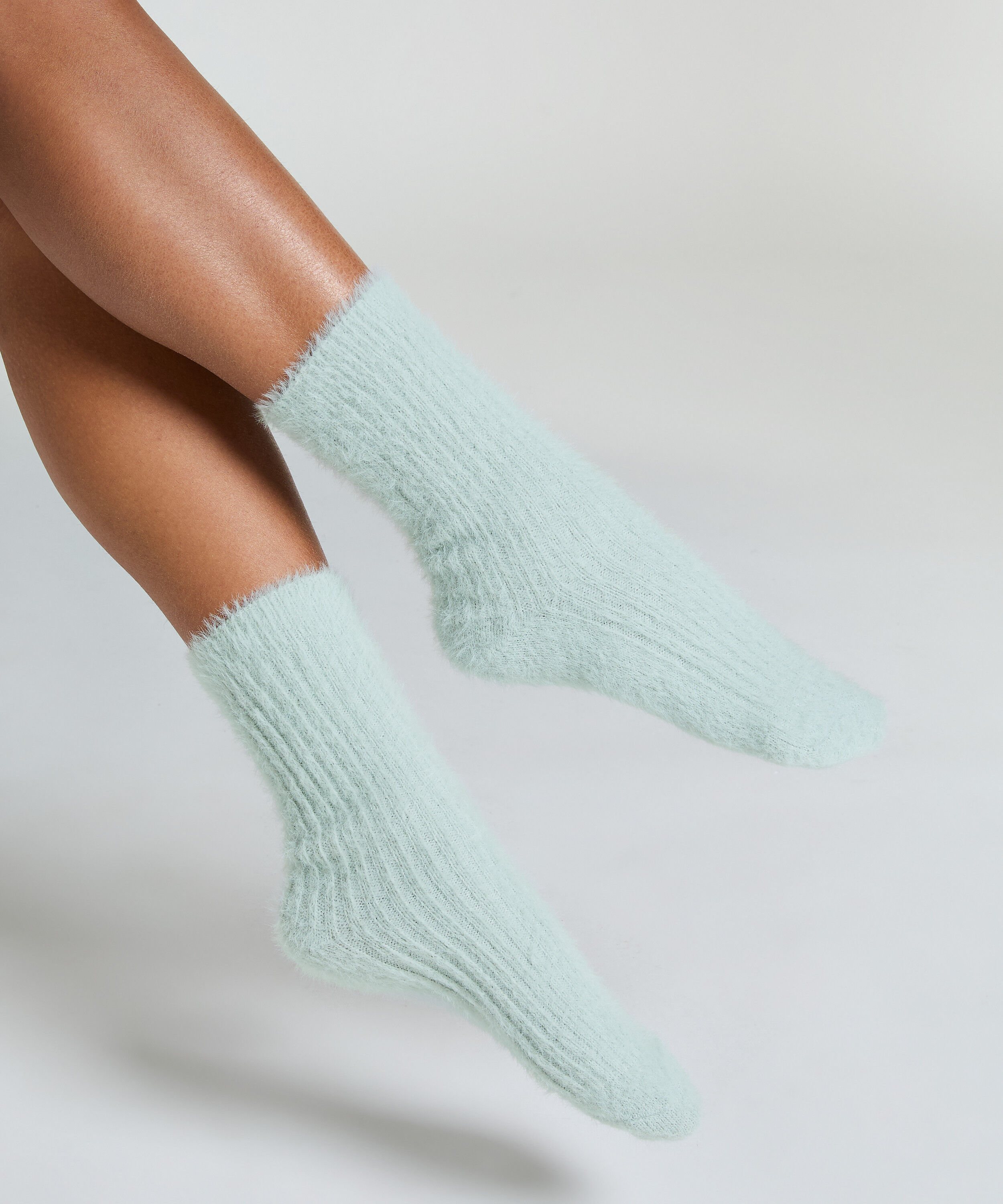 Liv Fluffy Sokken, Groen