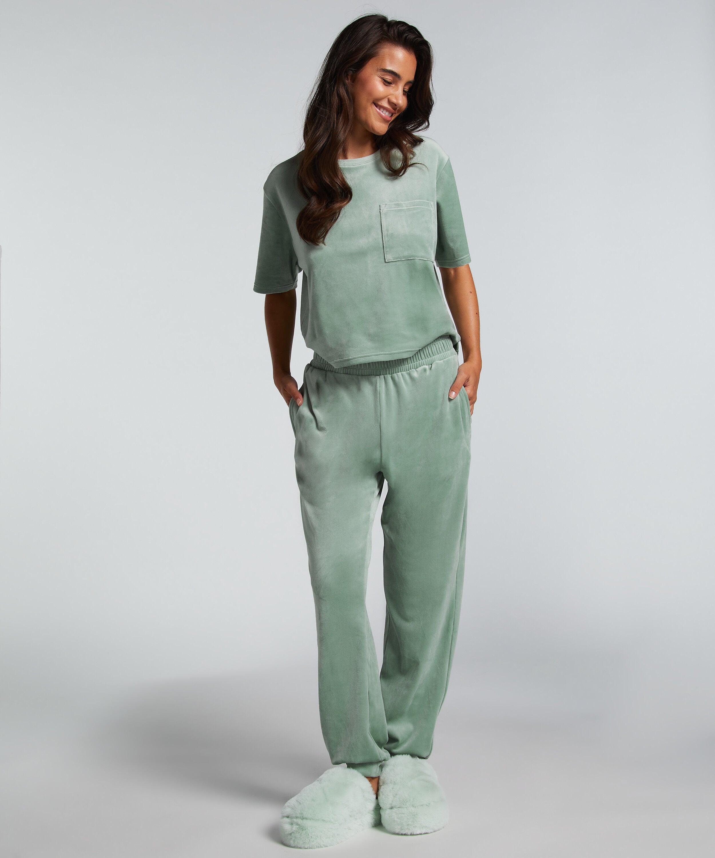 Petite Joggingbroek Velours