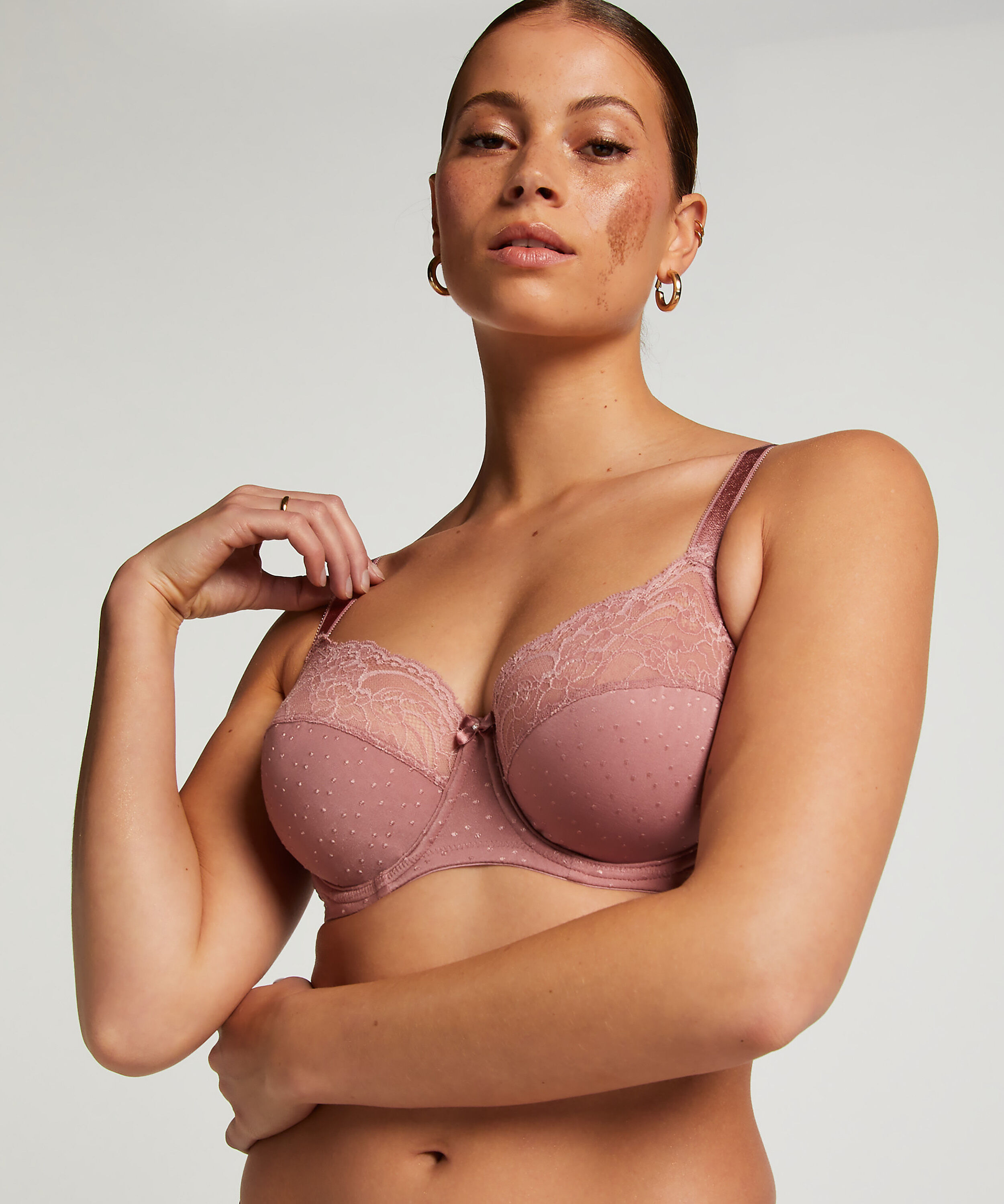 Niet-voorgevormde beugel bh Sophie, Roze Niet-voorgevormde beugel bh Sophie, Roze