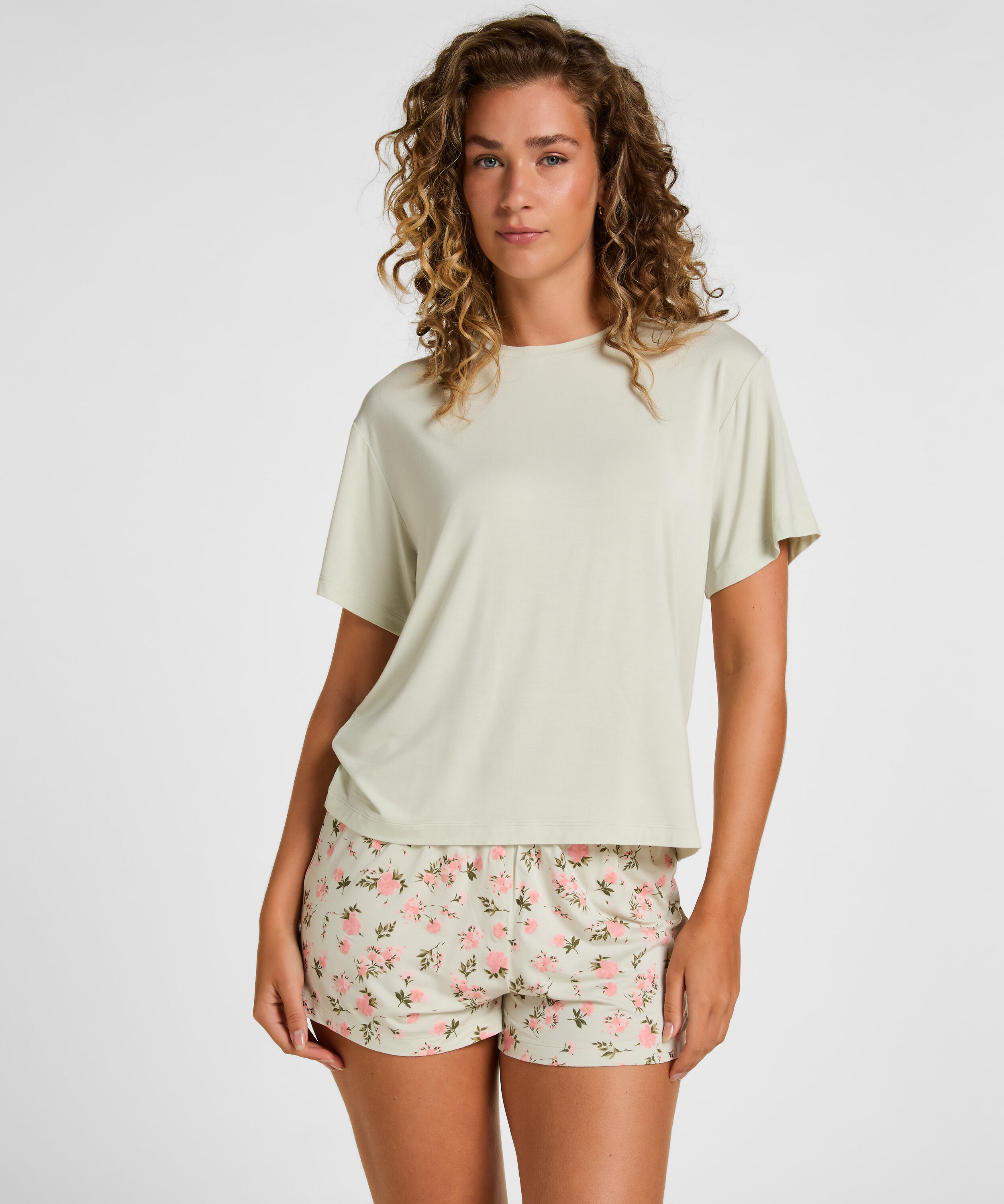 Pyjama Set Daisy, Groen Pyjama Set Daisy, Groen