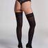 Stay-up 50 Denier Kant, Zwart