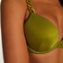 Voorgevormde beugel bikinitop Palm, Groen