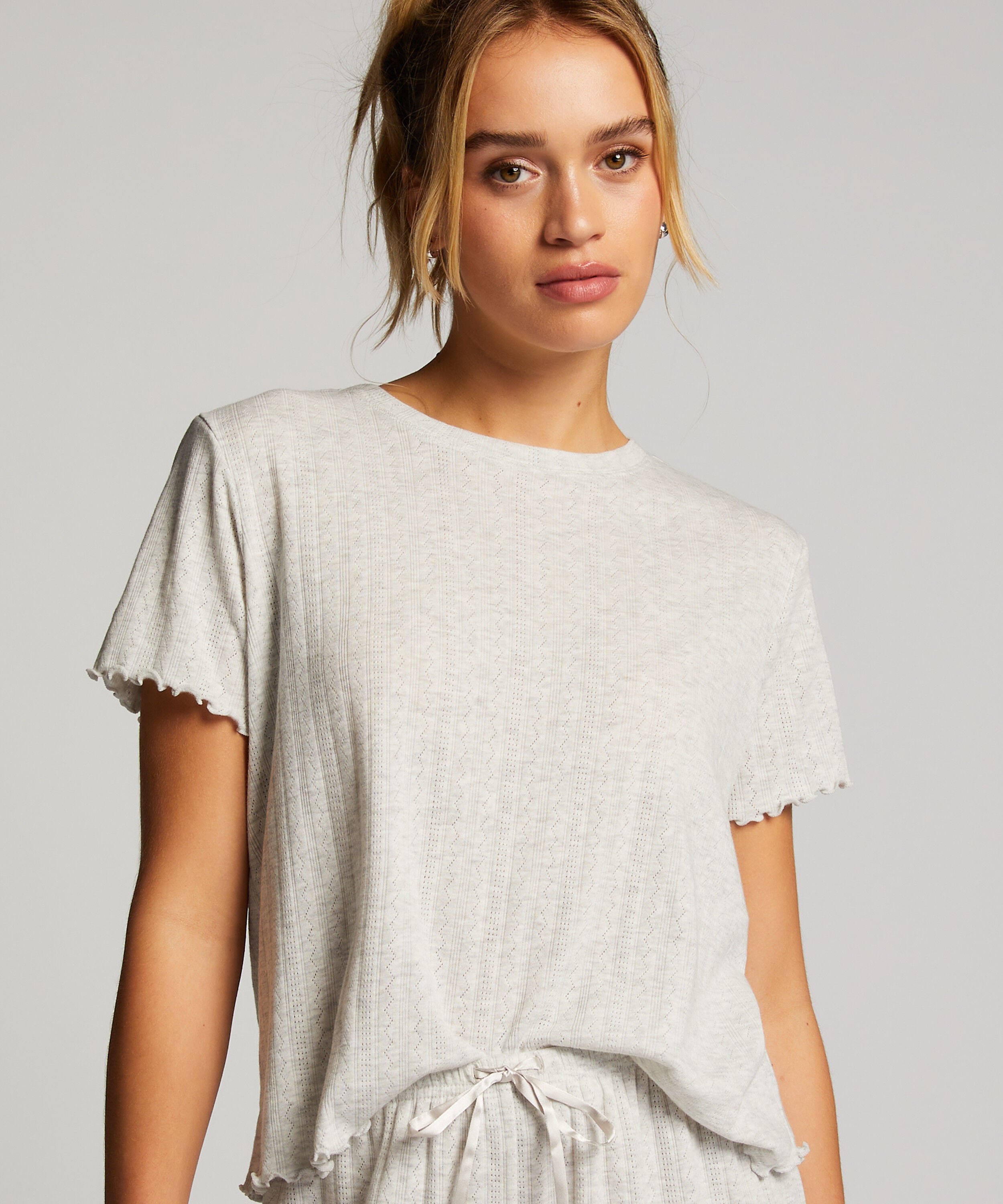 Pyjama top, Beige Pyjama top, Beige