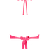 Bandeau bikinitop Crinkle, Roze