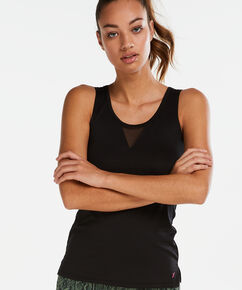 HKMX Tank top regular fit, Zwart