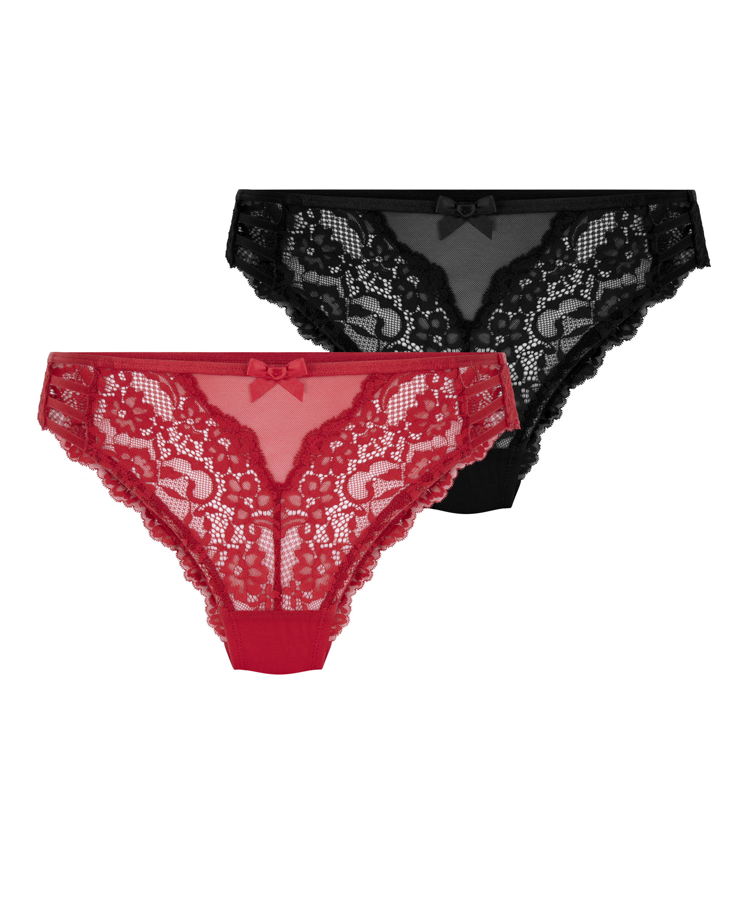 3-pack Brazilian Belle, Rood 3-pack Brazilian Belle, Rood