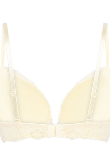 Hunkemöller Voorgevormde push-up beugel bh Marine Geel