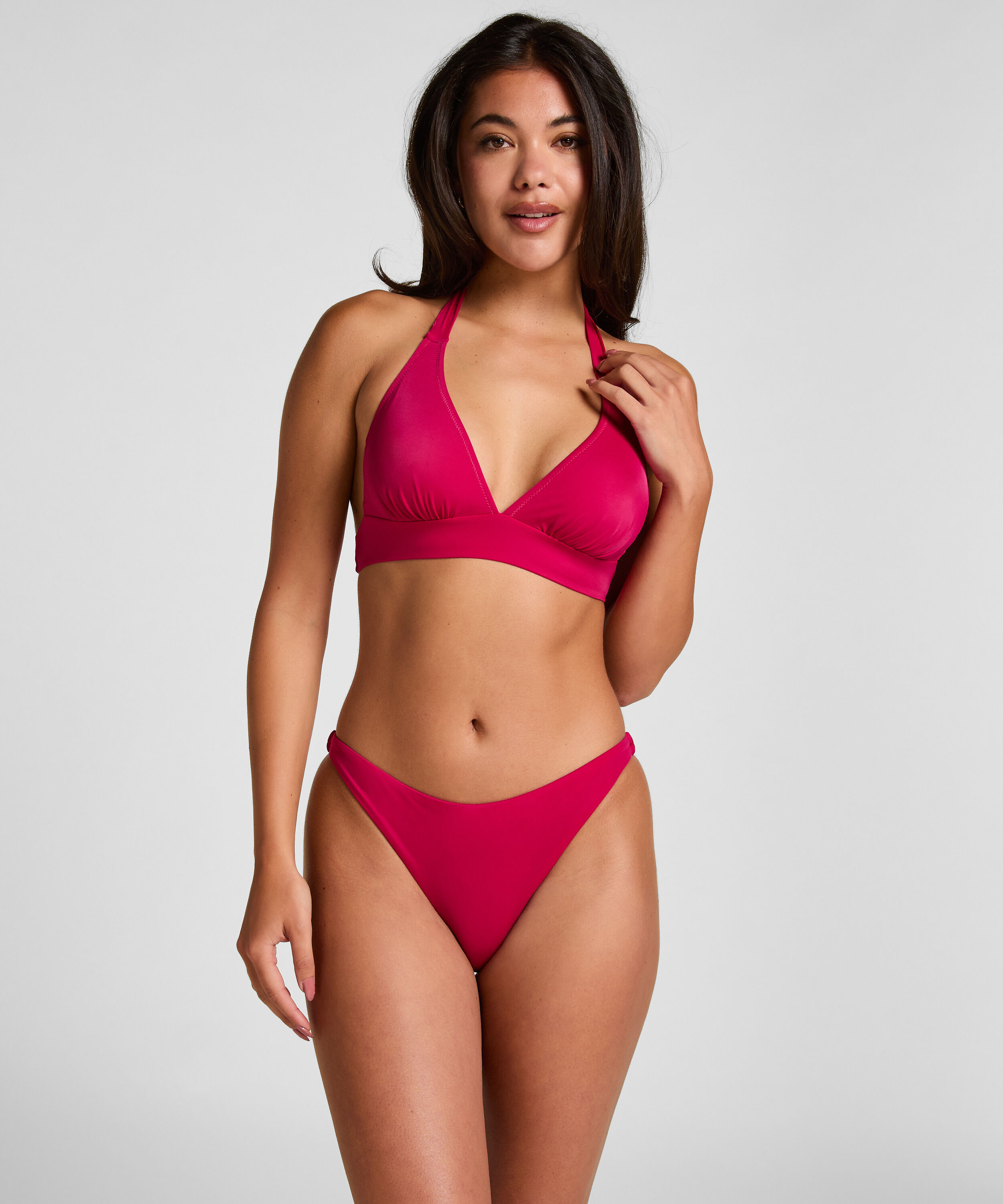 Highleg Bikinibroekje Bardolino, Roze Highleg Bikinibroekje Bardolino, Roze