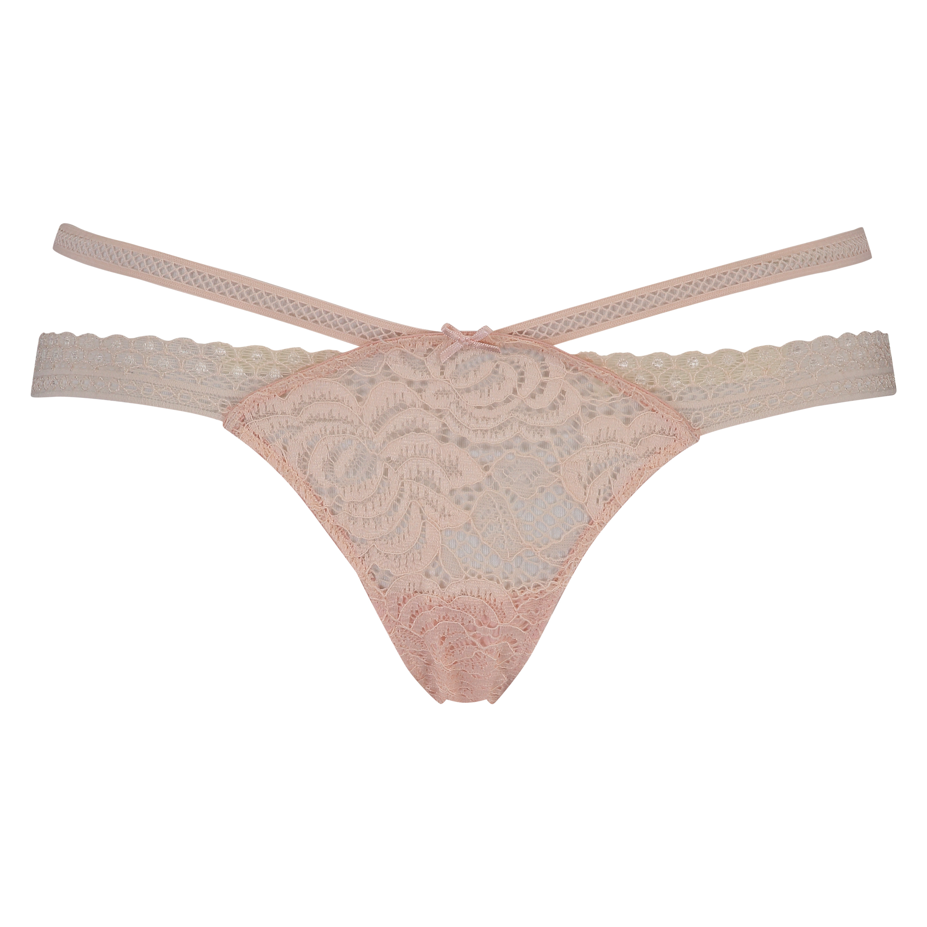 String Strappy Low, Roze, main