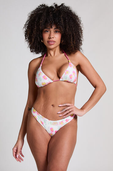 Hunkemöller Hoog uitgesneden Bikinibroekje Madeira Roze