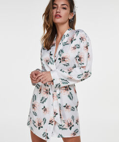 Kimono Satin Bridal, Roze