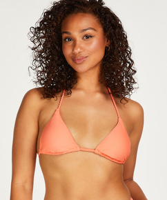 Triangle bikinitop Peachy, Oranje