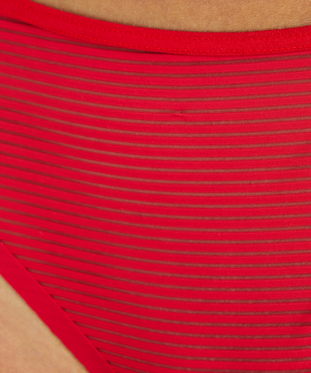 Invisible string Stripe mesh, Rood