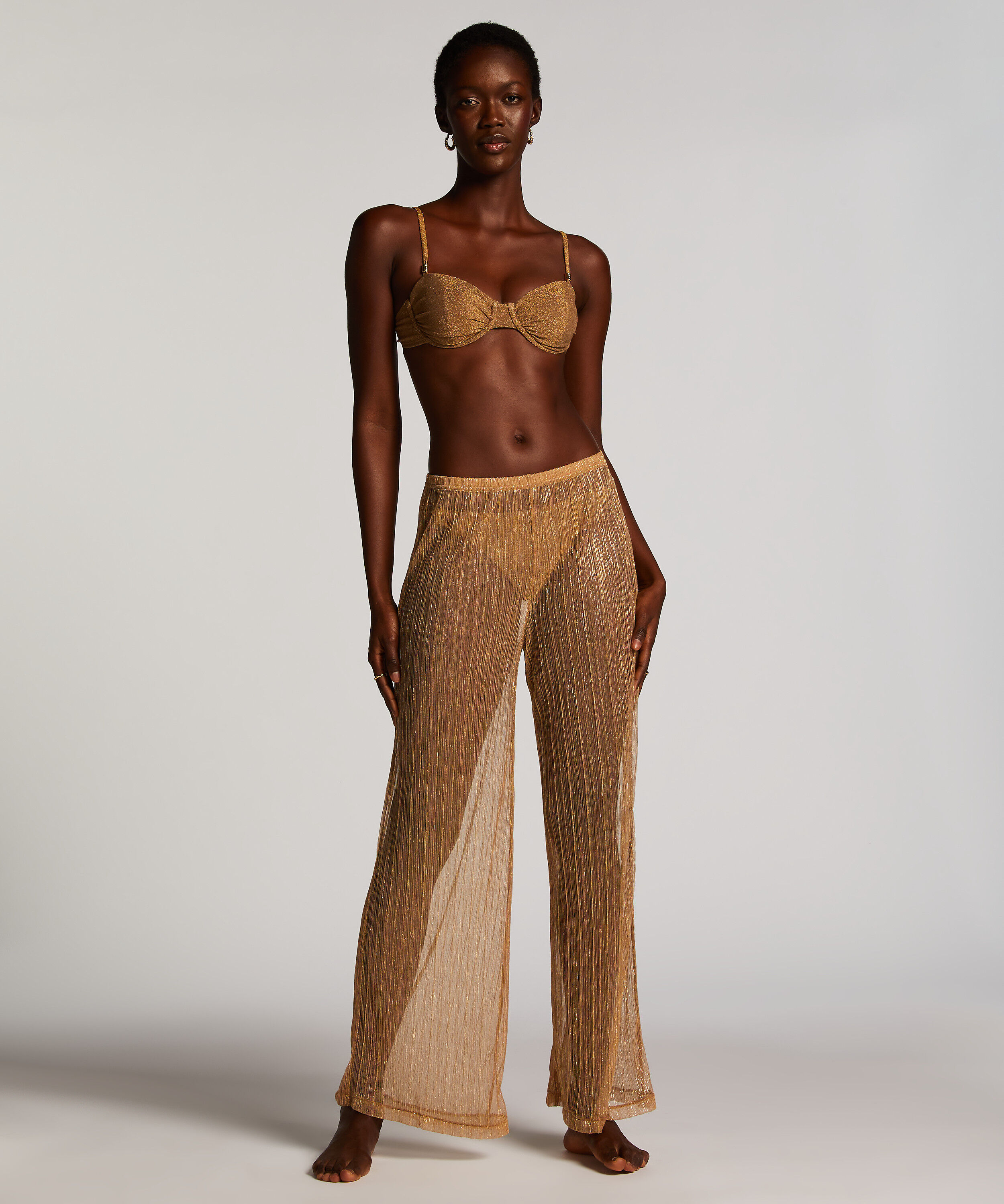 Strandbroek Goldie Shimmer, Geel