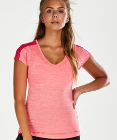 HKMX sportshirt met korte mouwen slim fit, Roze