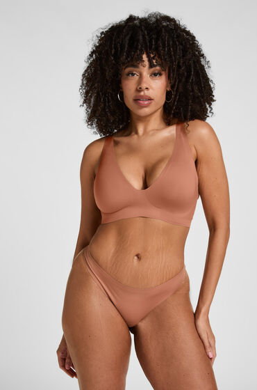 Hunkemöller Super Comfort String Bruin