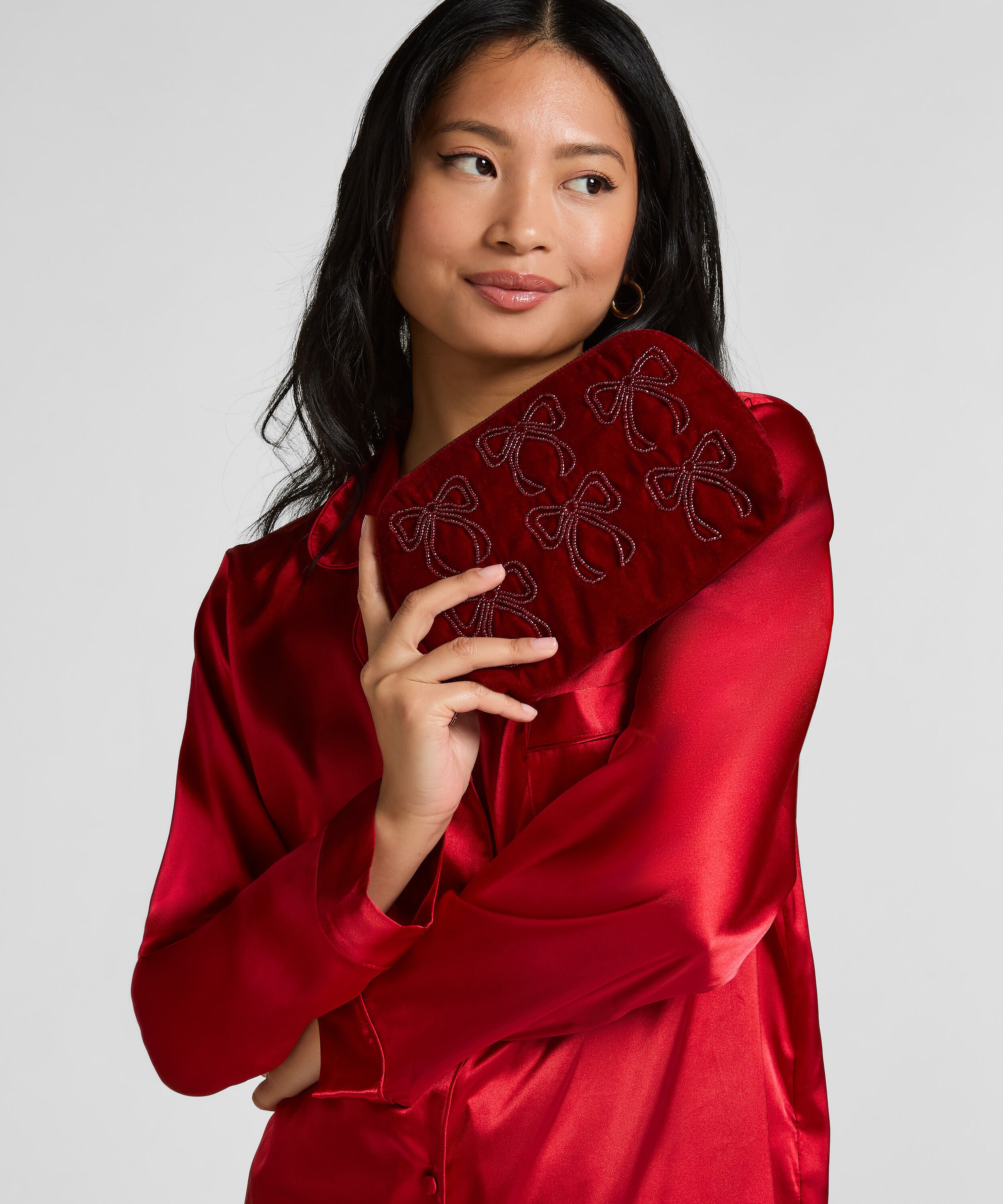 Make-up tas met strikjes, Rood Make-up tas met strikjes, Rood