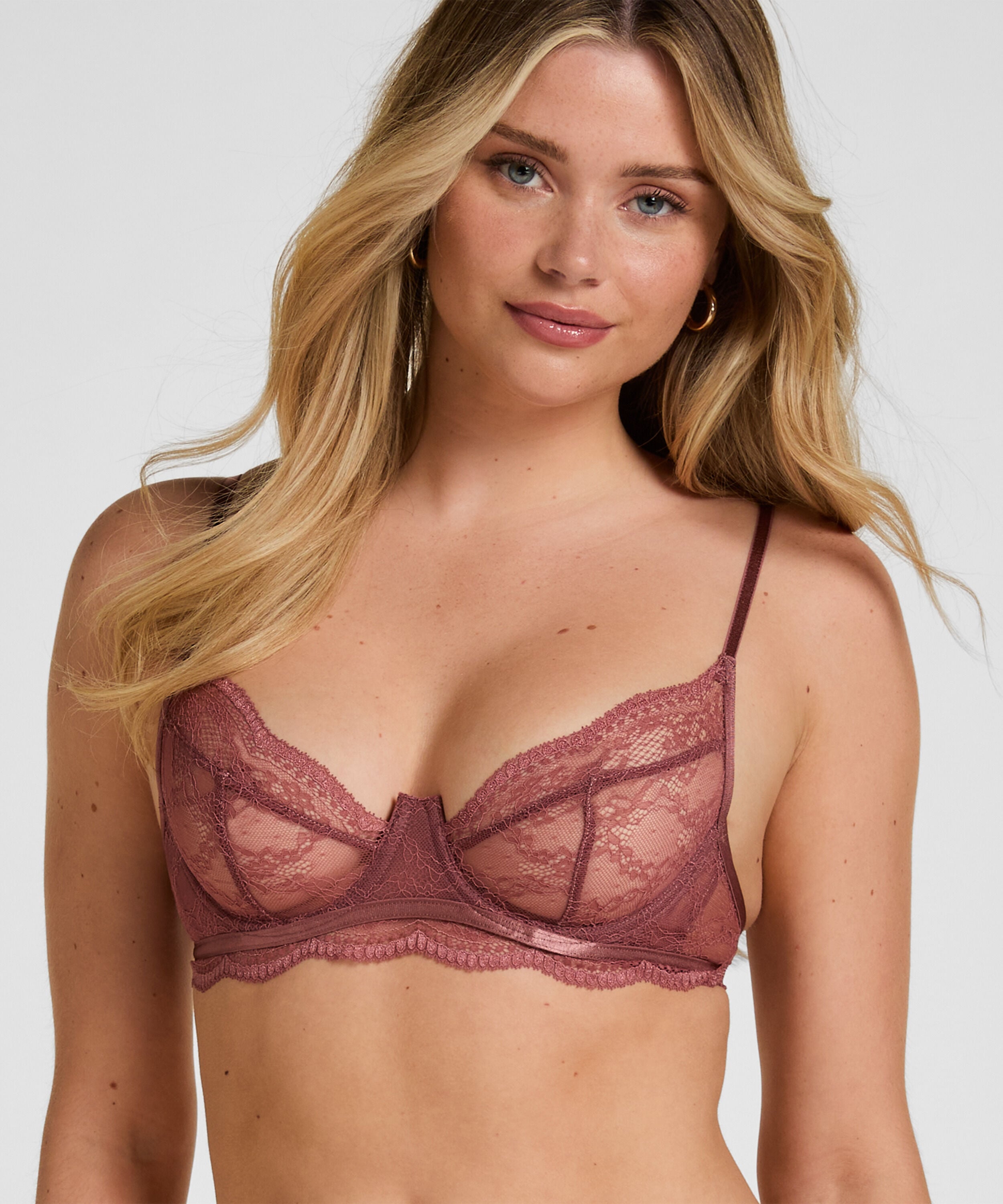 Niet-voorgevormde beugel bh Isabelle, Roze Niet-voorgevormde beugel bh Isabelle, Roze