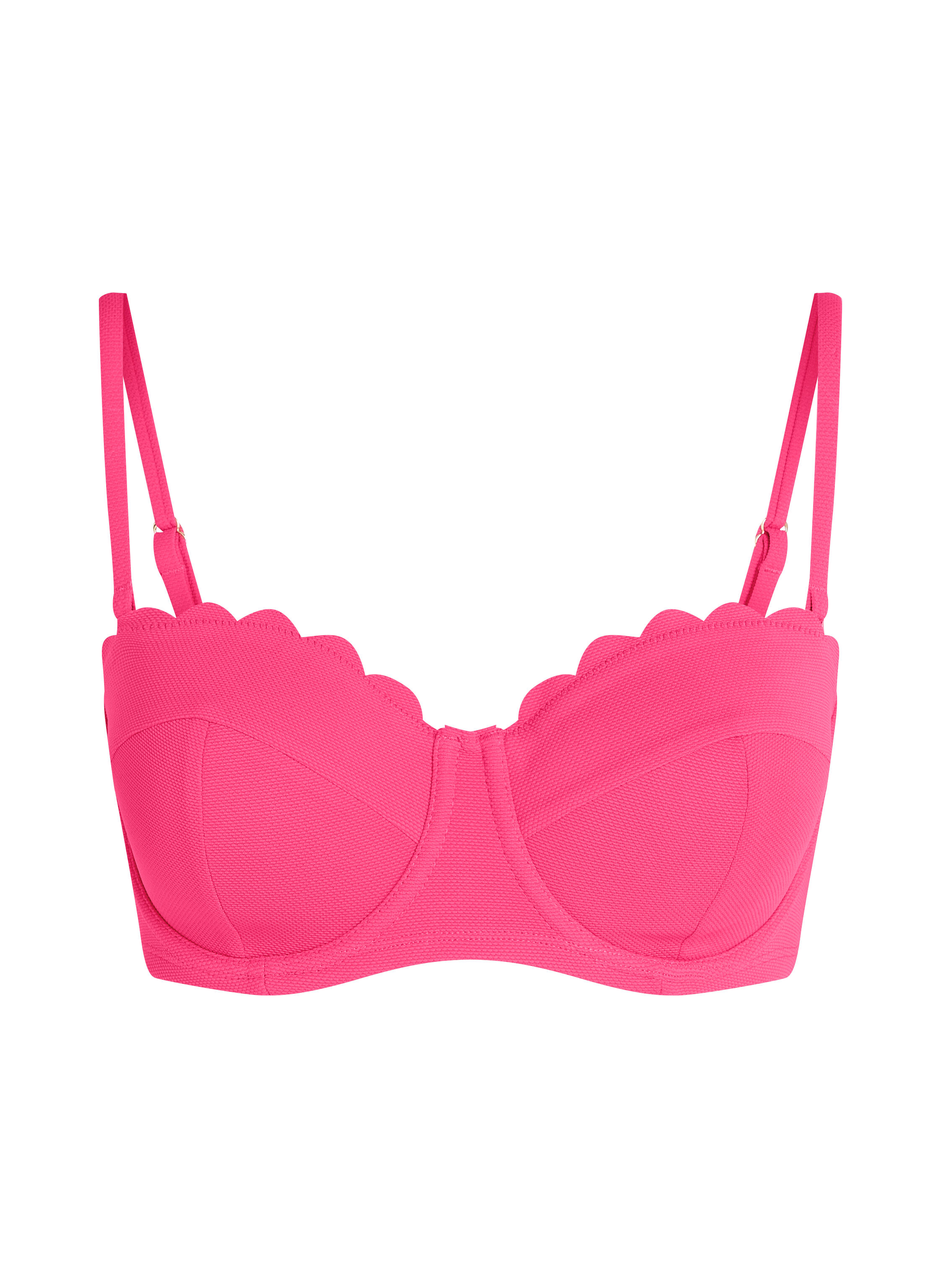 Voorgevormde beugel bikinitop Scallop Cup E +