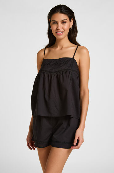Hunkemöller Pyjama Short Zwart