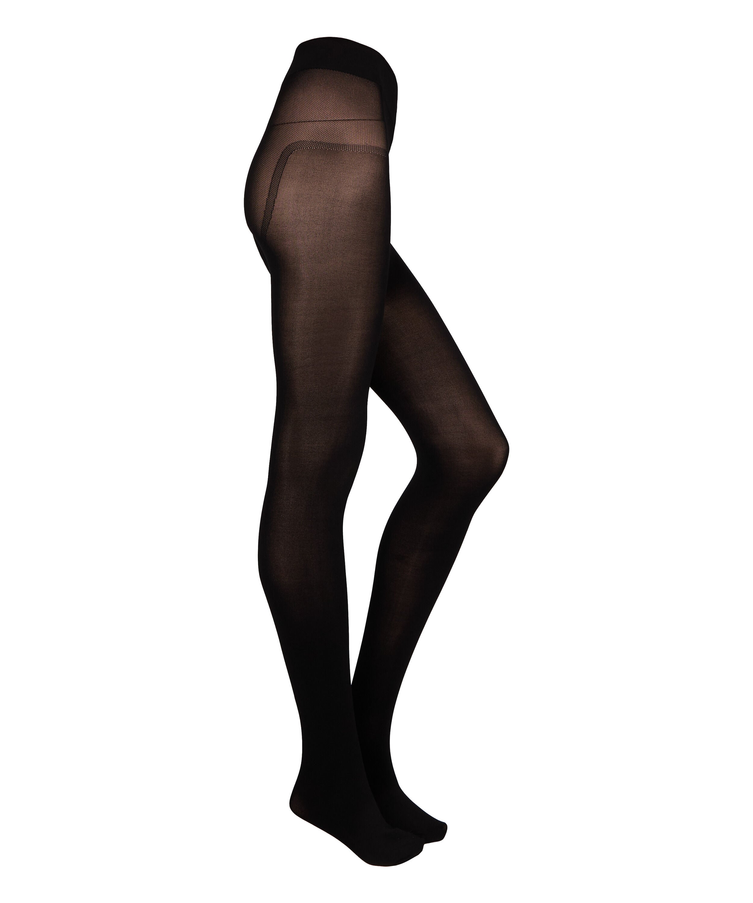 Zwangerschapspanty 40 Denier Velvet Touch, Zwart
