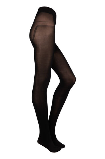 Hunkemöller Zwangerschapspanty 40 Denier Velvet Touch Zwart