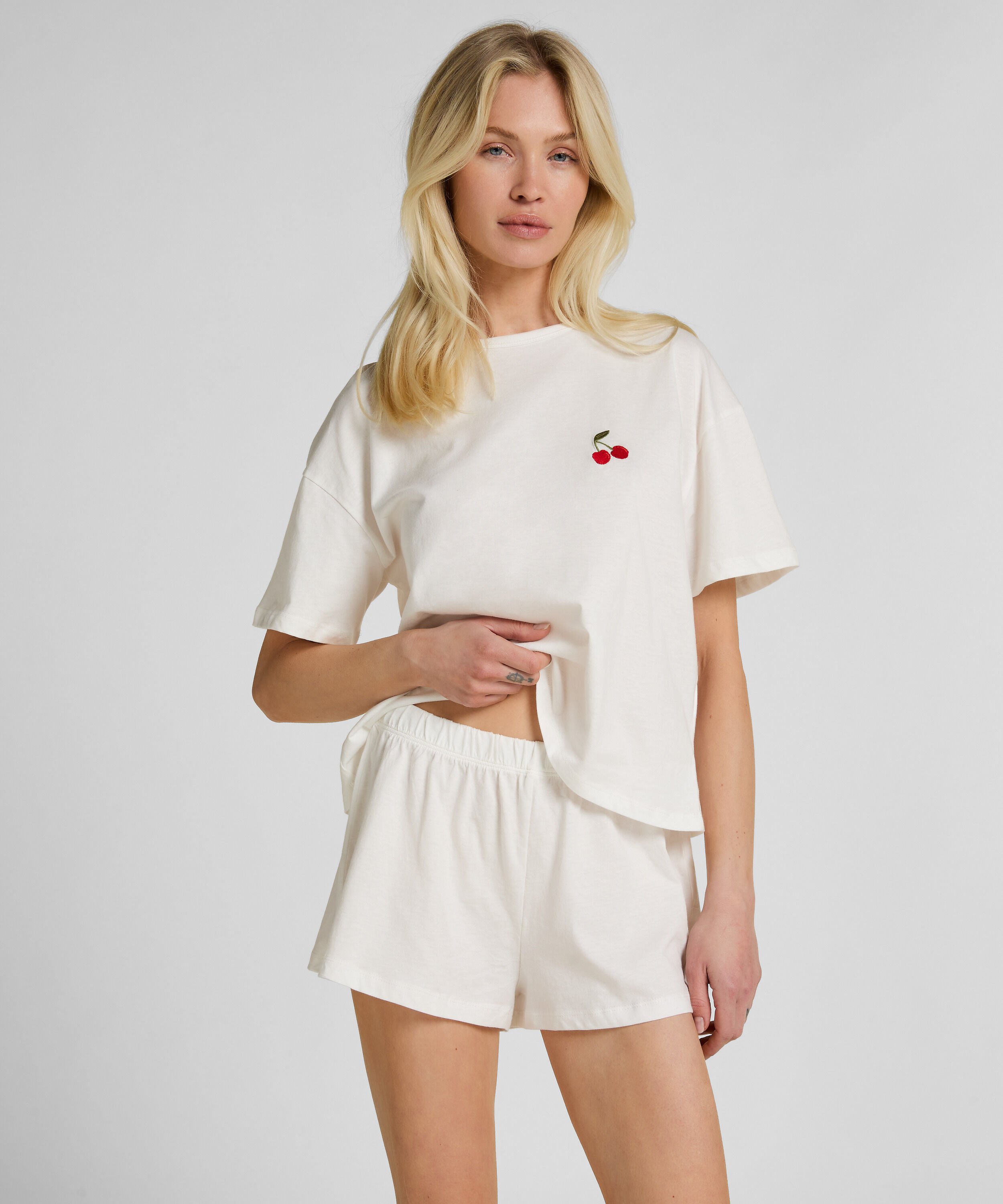 Pyjamaset Katoen, Wit