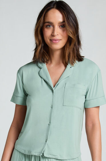 Hunkemöller Jacket Jersey Essential Groen