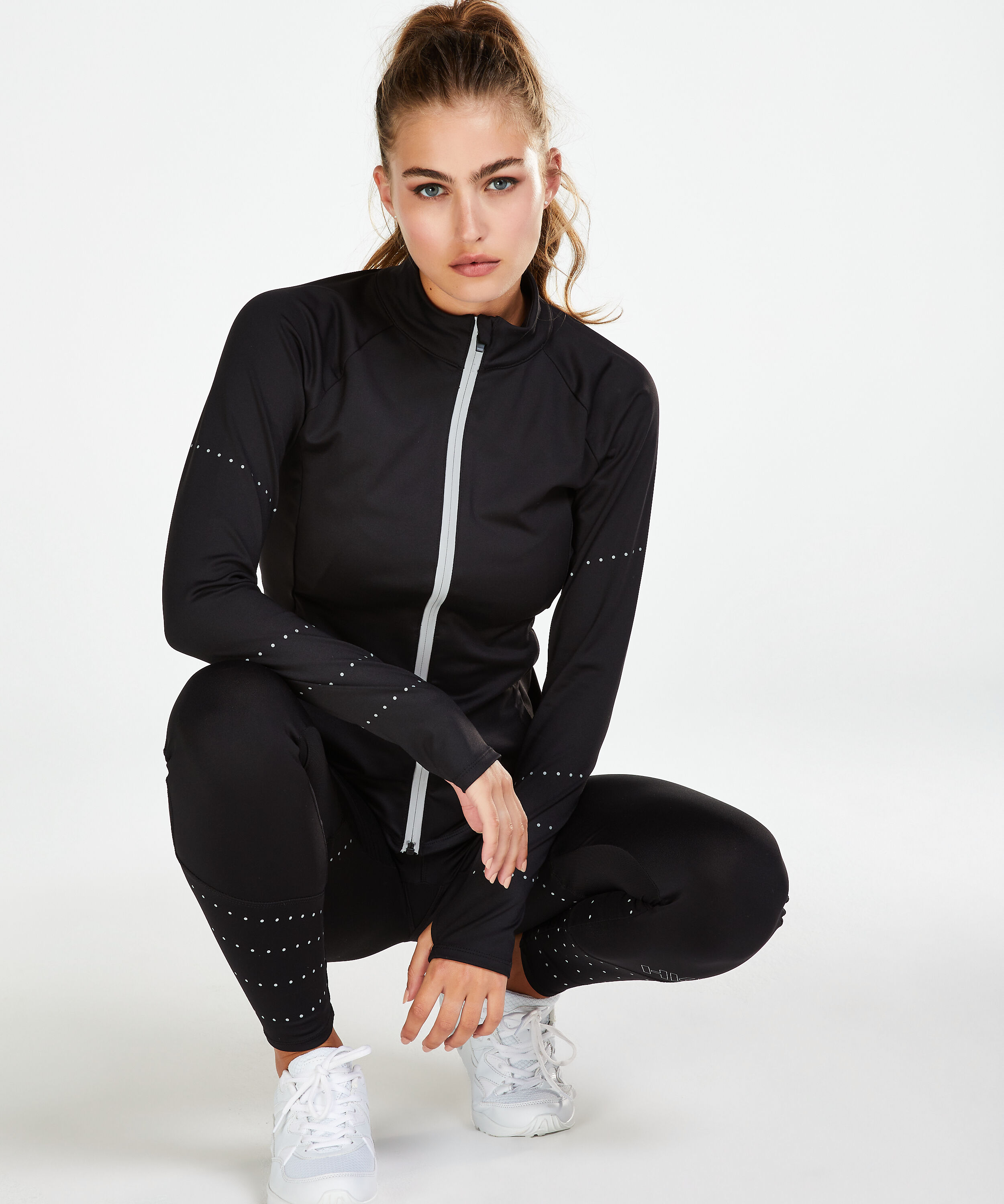 HKMX Run Baby Run Jacket, Zwart