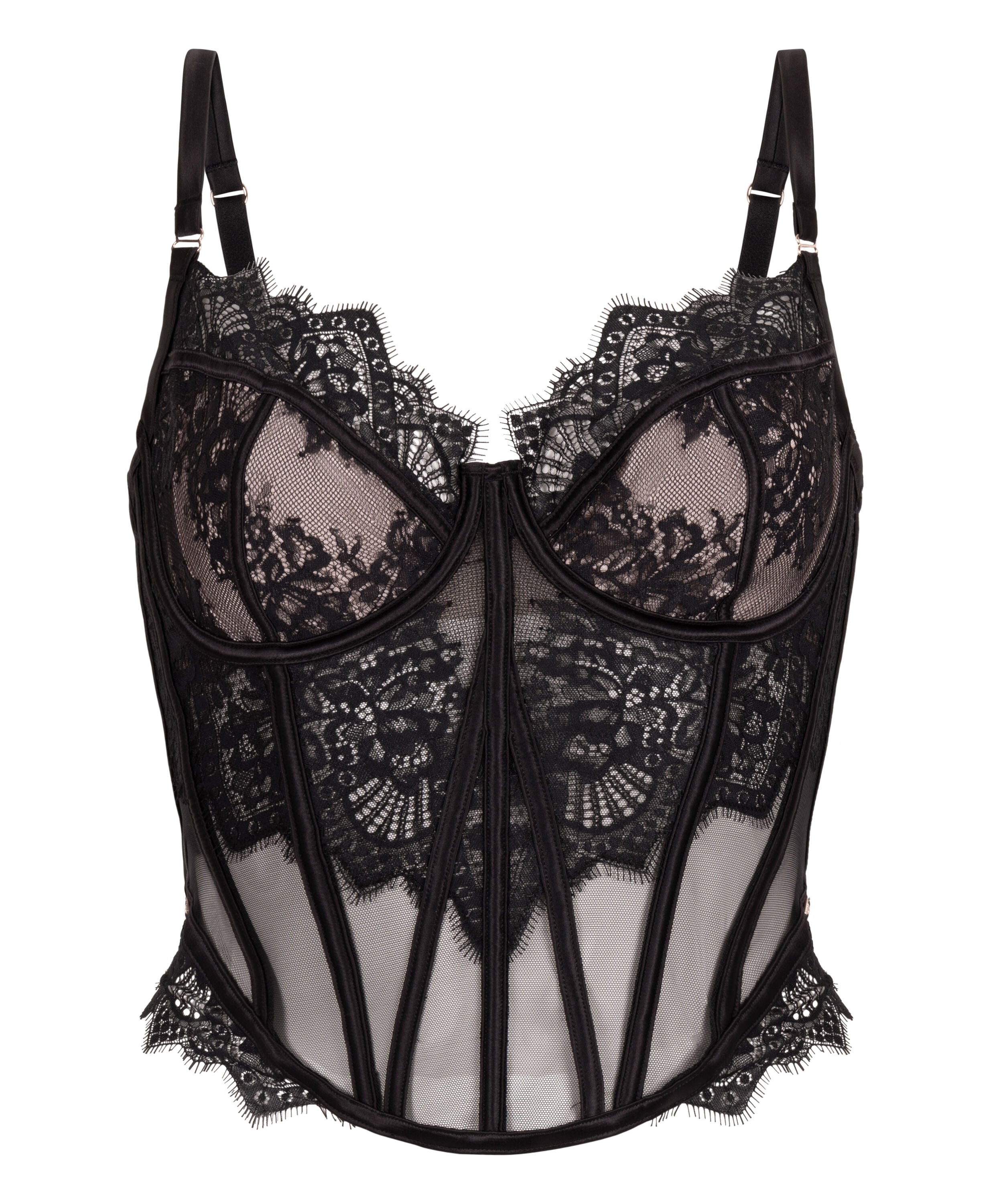 Bustier Zoe - Zwart - Bodies & Bustiers - Hunkemöller