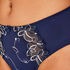 Hoge slip Diva, Blauw