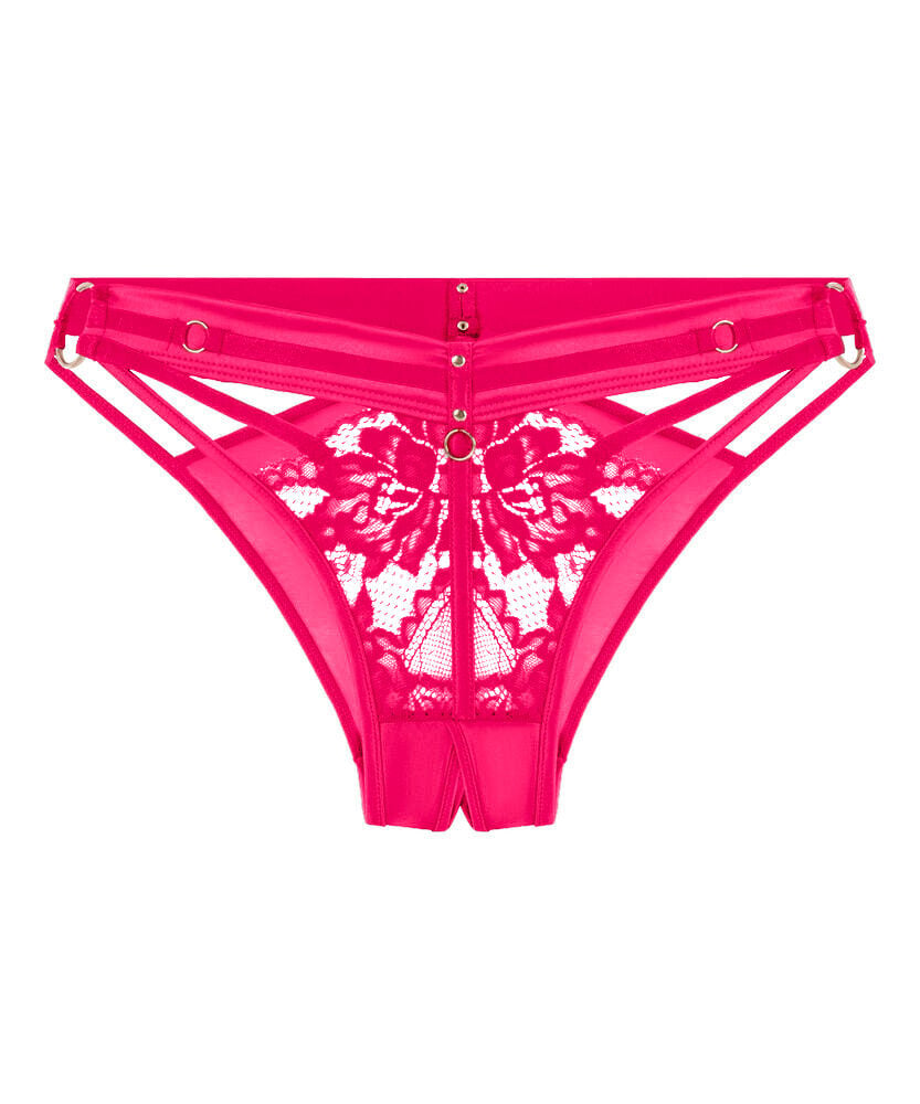 Brazilian met open kruis Emmeline, Roze