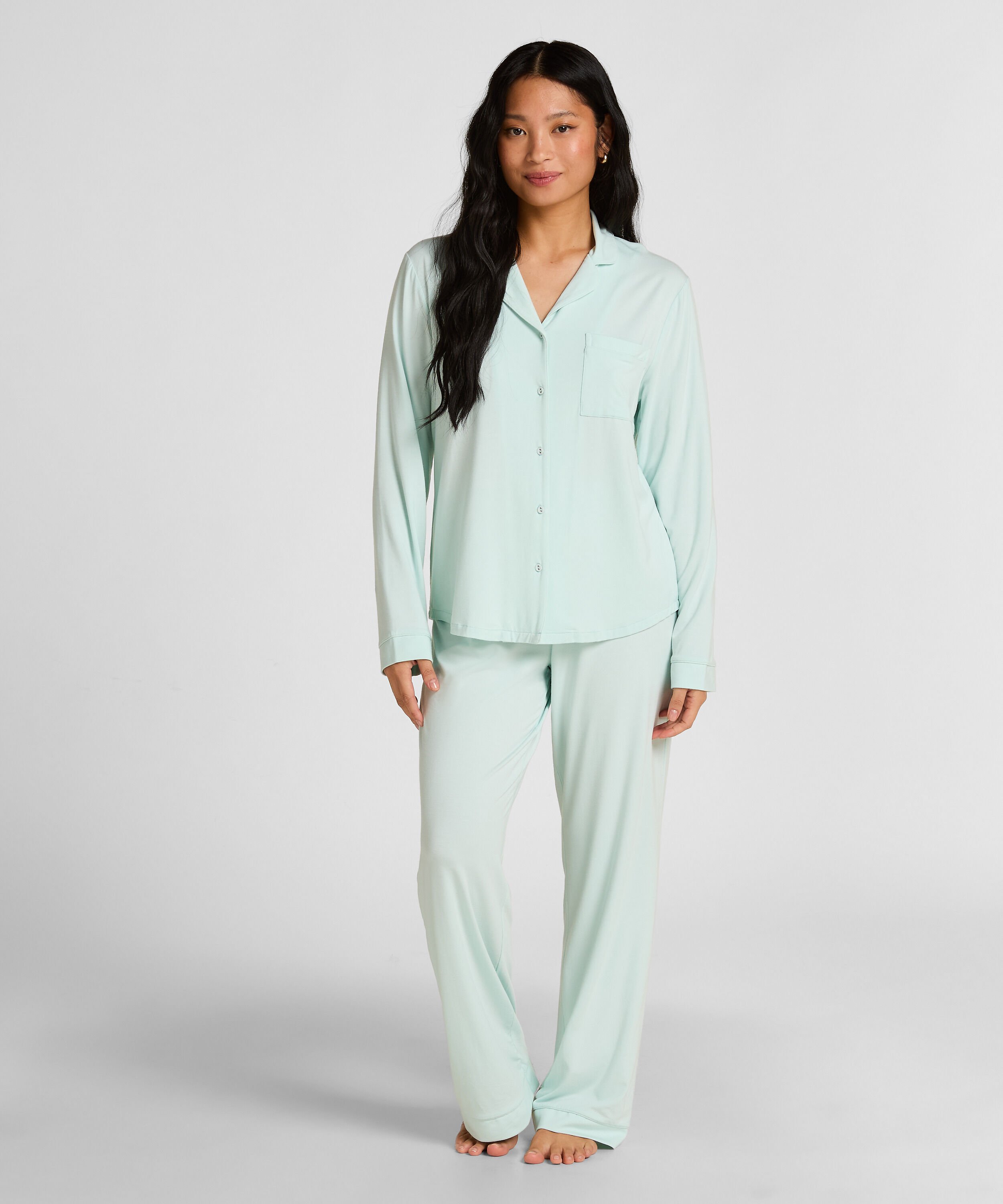 Broek Jersey Essential, Blauw