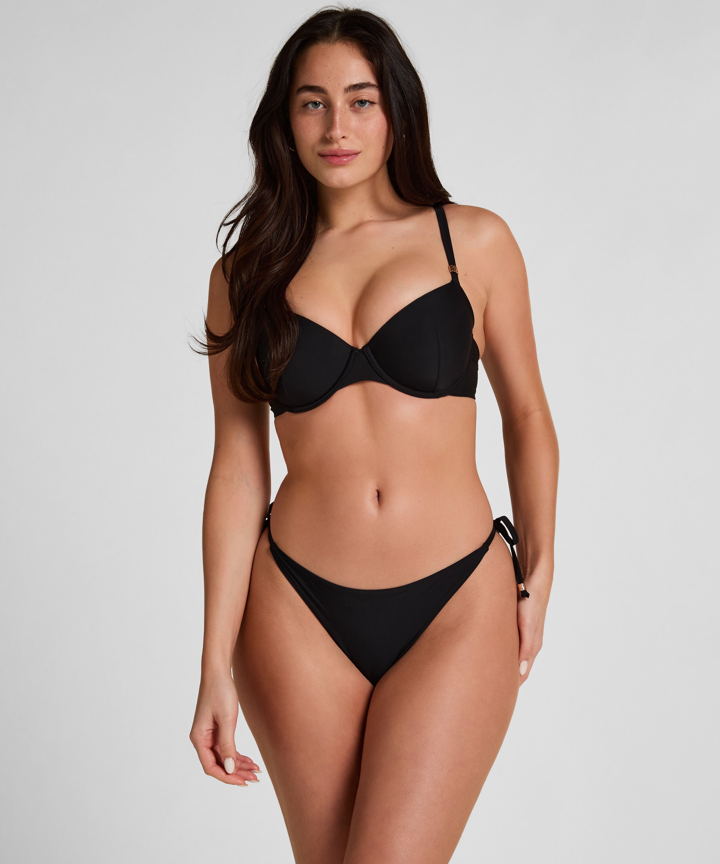 String Bikinibroekje Luxe, Zwart String Bikinibroekje Luxe, Zwart