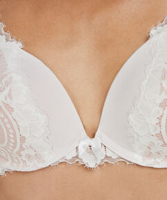 Voorgevormde push-up beugel bh Umakoti, Wit