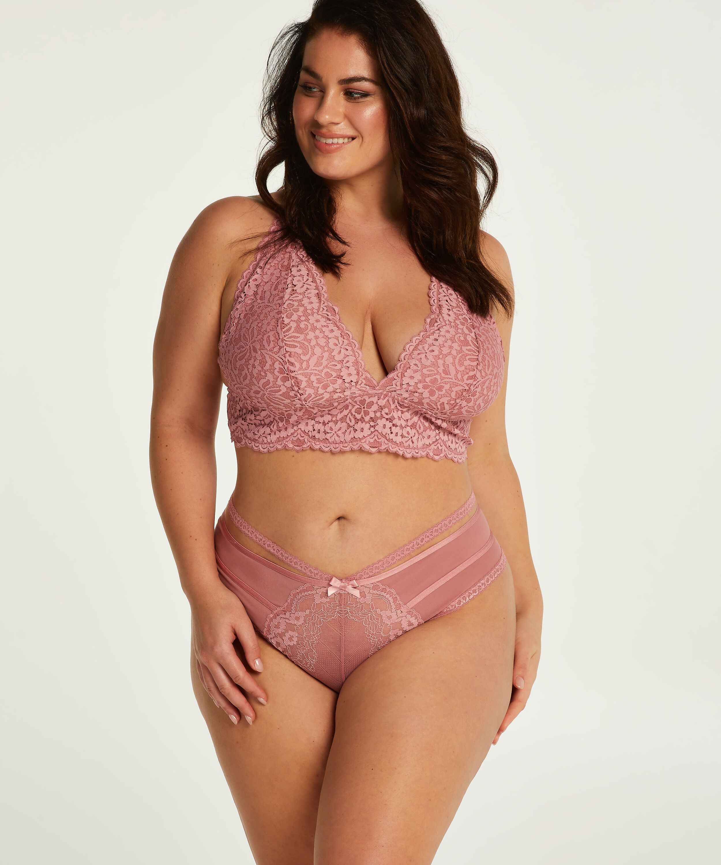 String Lorraine Curvy, Paars