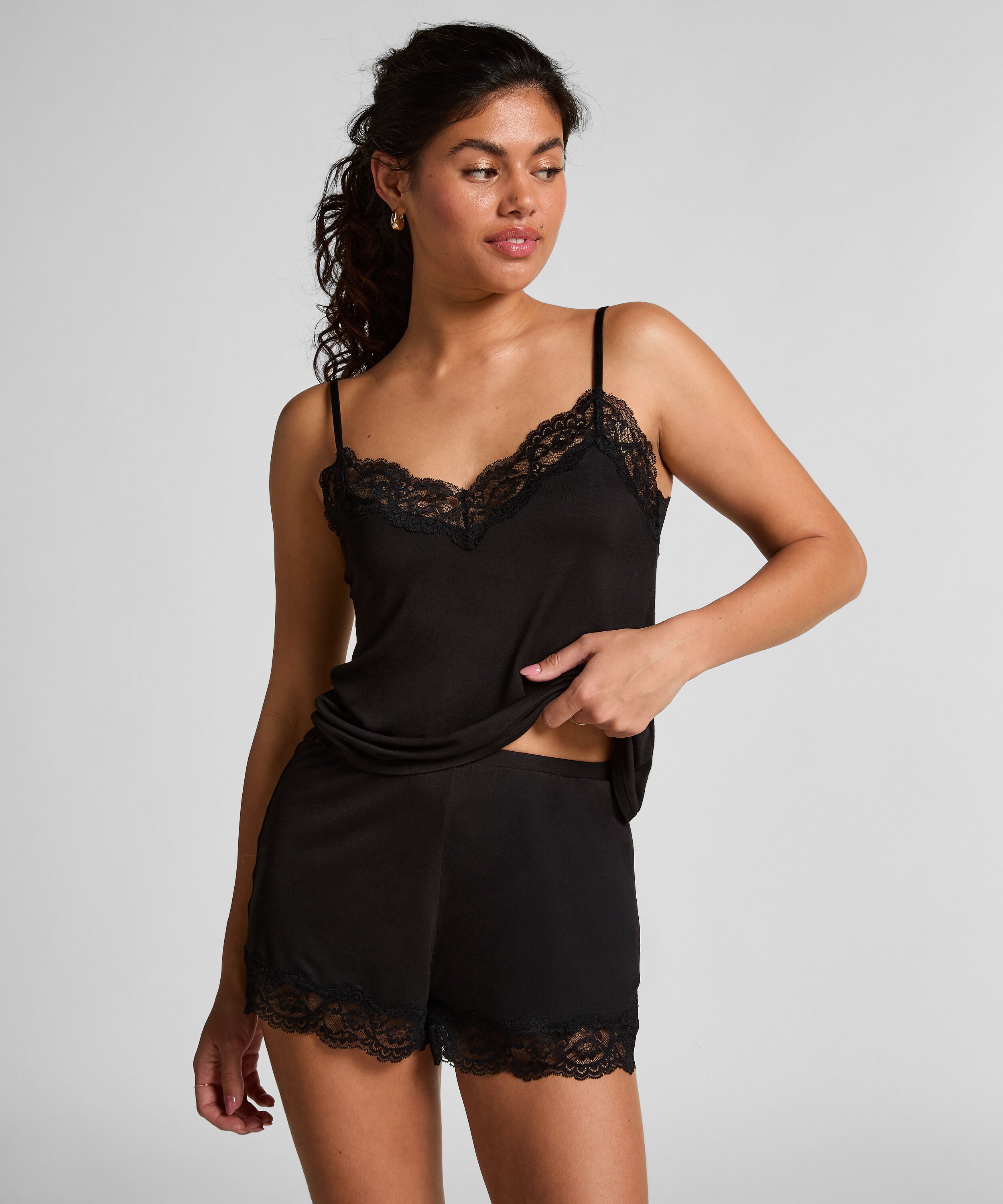 Pyjama set Nana, Zwart
