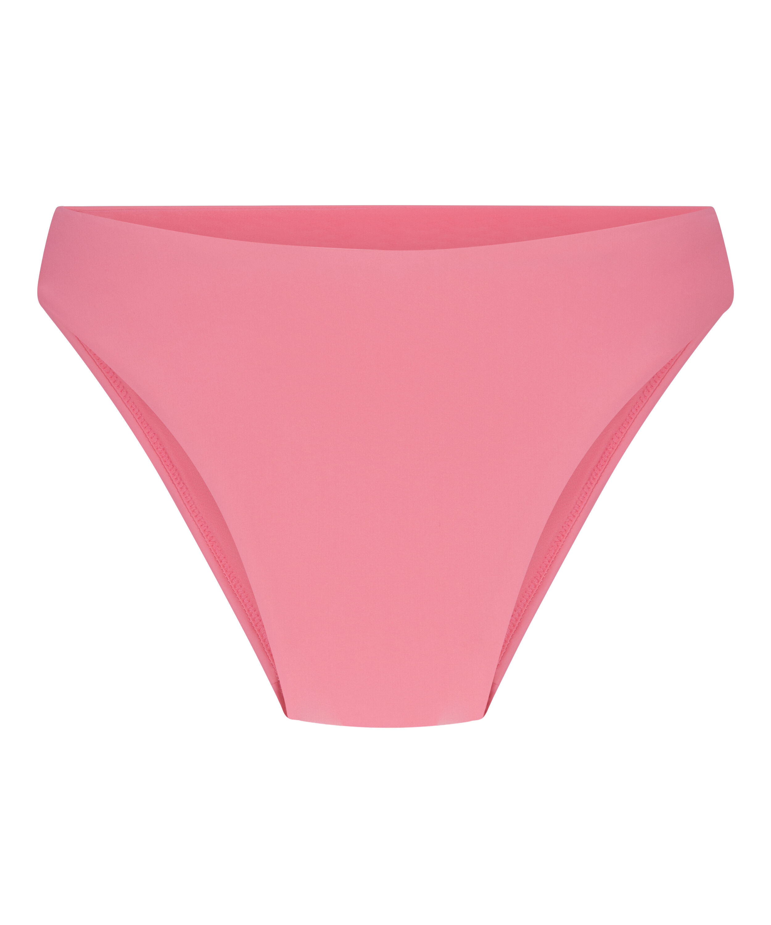 Hoog Uitgesneden Bikinibroekje Luxe, Roze