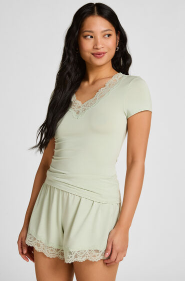 Hunkemöller Pyjama Set Nana Groen